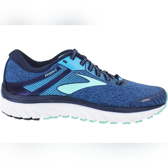 Brooks Shoes - Brooks Womens GTS18 running shoe navy/teal/mint size 8